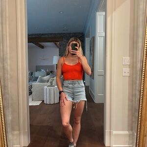 Orange Tank Top